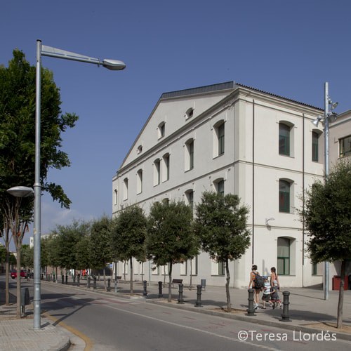 Acabar la façana de la Casa del Director de la Coma Cros.