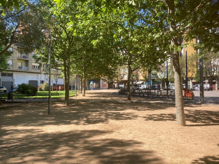 Millores als parcs i jardins: reforma de la Plaça Catalunya